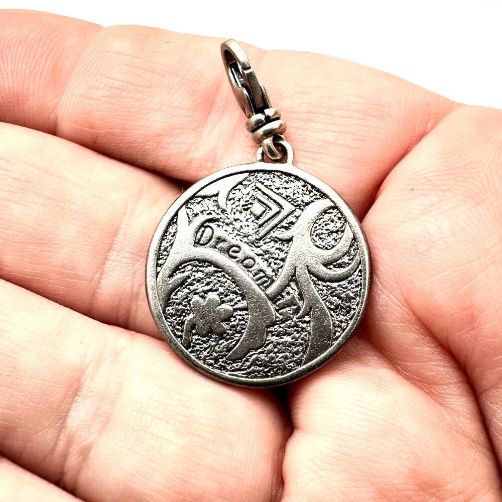 Silpada Womens Charm Sterling Silver Dream
